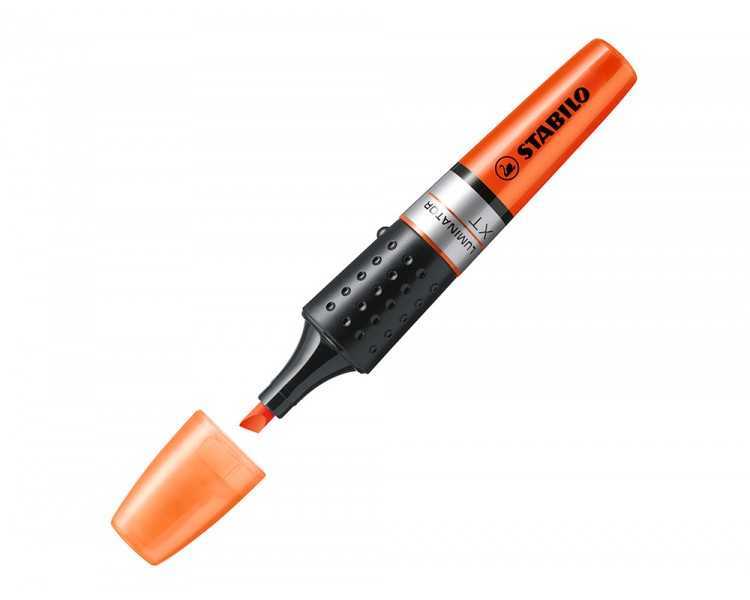 Rotulador stabilo boss luminator naranja tinta liquida
