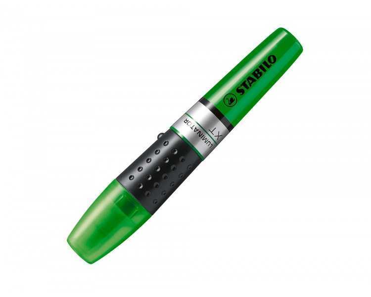Rotulador stabilo boss luminator verde tinta liquida