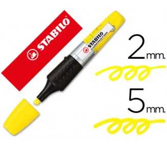 Rotulador stabilo boss luminator amarillo tinta luquida