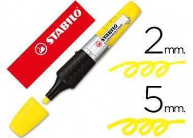 Rotulador stabilo boss luminator amarillo tinta luquida