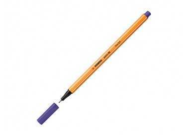 Rotulador stabilo punta de fib ra point 88 violeta punta fina 0,4mm