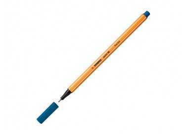 Rotulador stabilo punta de fib ra point 88 azul turquesa punta fina 0,4mm