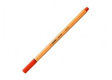 Rotulador stabilo punta de fib ra point 88 rojo punta fina 0,4mm Rotulador stabilo punta de fib ra point 88 rojo punta fina 0,4mm