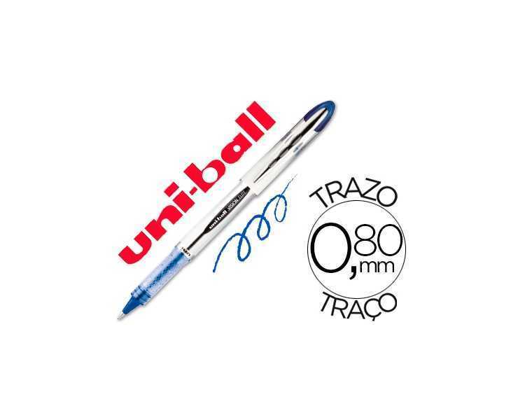 Rotulador uni-ball roller ub-200 vision azul 0,8 mm -unidad