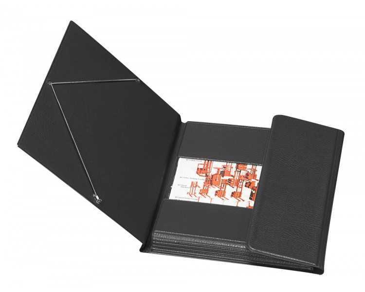 Carpeta gomas solapas plastico saro cuarto negro