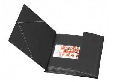 Carpeta gomas solapas plastico saro cuarto negro