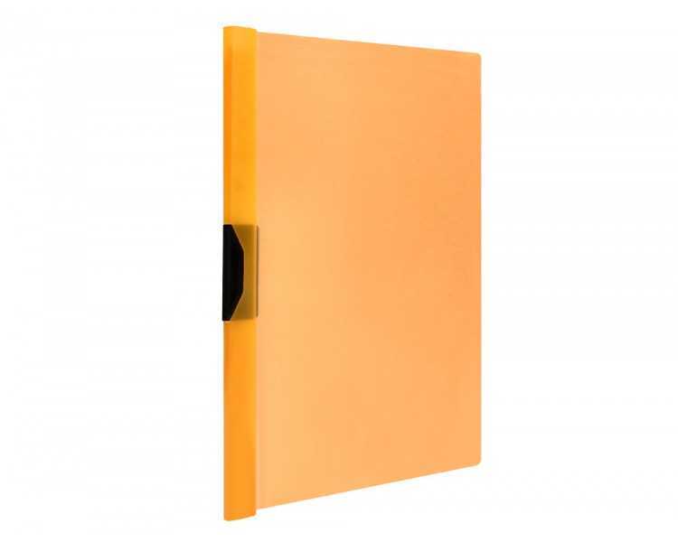 Carpeta liderpapel dossier pinza lateral 45301 polipropileno din a4 naranja 30 hojas pinza deslizante
