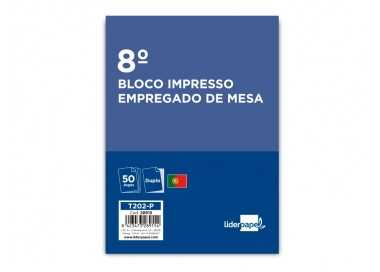Talonario liderpapel camarero octavo sin iva 202 duplicado texto en portugues Talonario liderpapel camarero octavo sin iva 202 duplicado texto en portugues