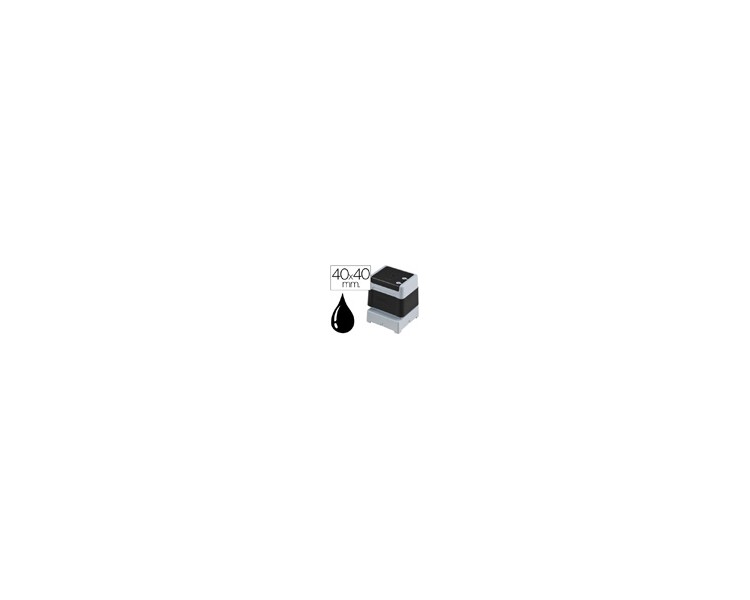 Sello automatico brother 40 mm x 40 mm negro