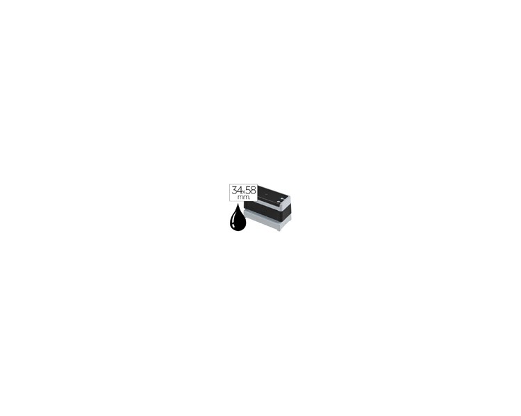 Sello automatico brother 34 mm x 58 mm negro