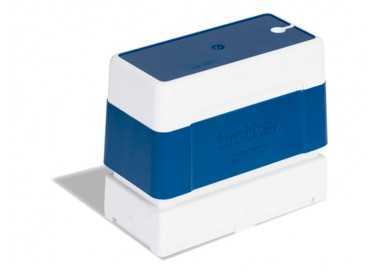 Sello automatico brother 27 mm x 70 mm azul