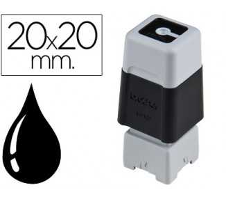 Sello automatico brother 20 mm x 20 mm negro