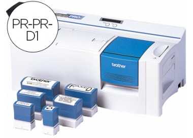 Fotolitos 150 unidades + cinta termica + 9 limpiadores para maquina de sellos brother