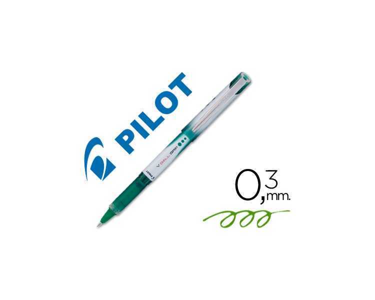Rotulador pilot roller v-ball grip verde 0.5 mm