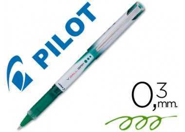 Rotulador pilot roller v-ball grip verde 0.5 mm
