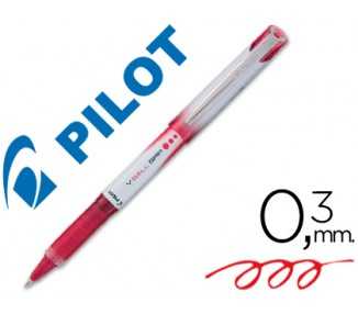 Rotulador pilot roller v-ball grip rojo 0.5 mm