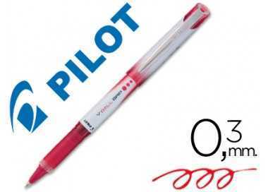 Rotulador pilot roller v-ball grip rojo 0.5 mm