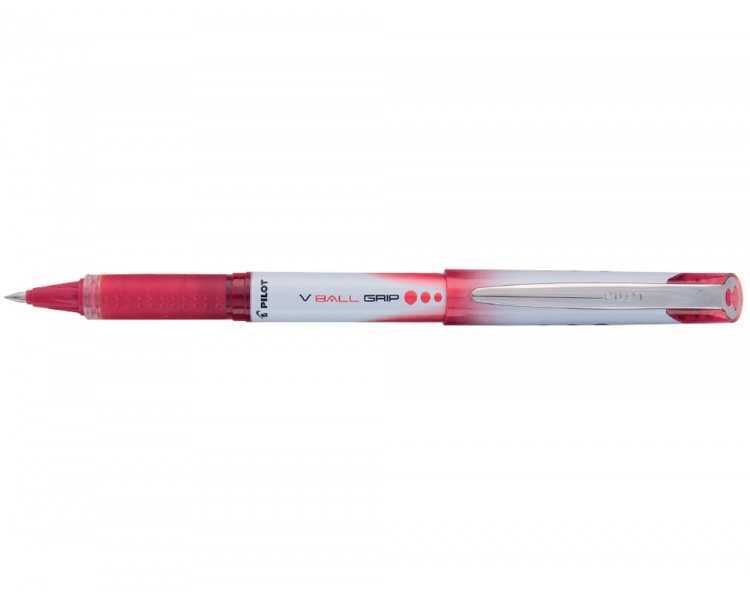Rotulador pilot roller v-ball grip rojo 0.5 mm