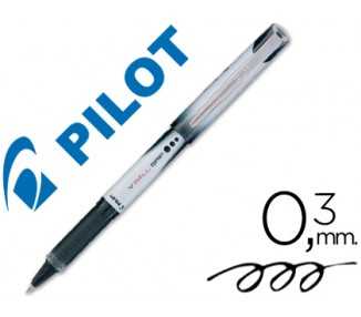 Rotulador pilot roller v-ball grip negro 0.5 mm