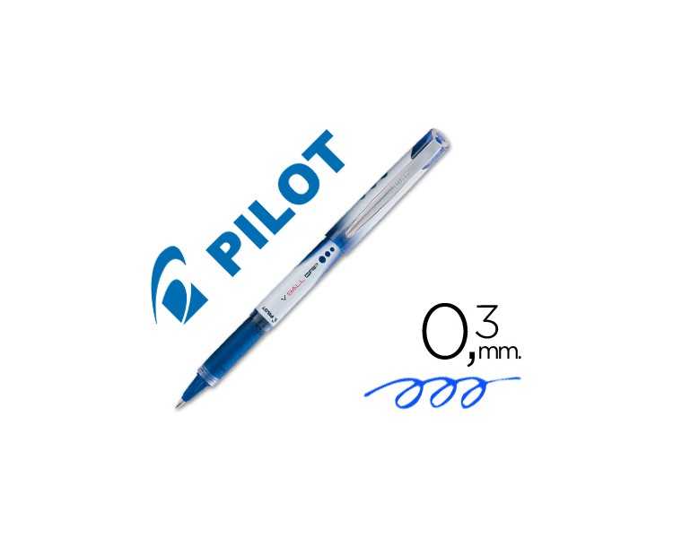 Rotulador pilot roller v-ball grip azul 0.5 mm