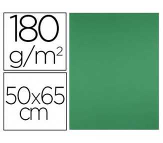Cartulina liderpapel 50x65 cm verde navidad 180 gr unidad