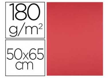 Cartulina liderpapel 50x65 cm 180g/m2 rojo