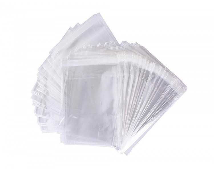 Bolsa celofan 45x210 mm paquete 100 unidades