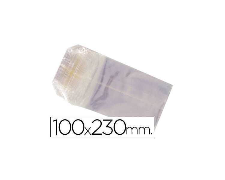 Bolsa celofan 100x230 mm paquete 100 unidades