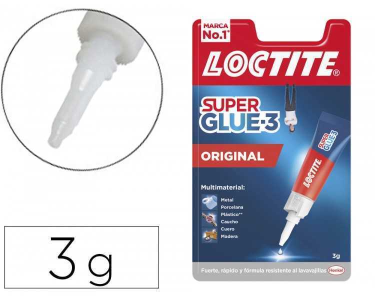 Pegamento loctite 3 gr adhesivo instantaneo original unidad