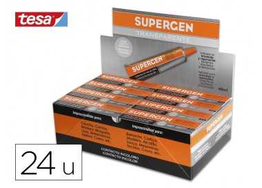 Pegamento supergen contacto 40 ml unidad