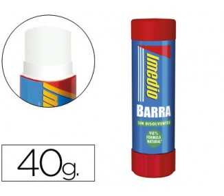 Pegamento imedio en barra 40 gr unidad
