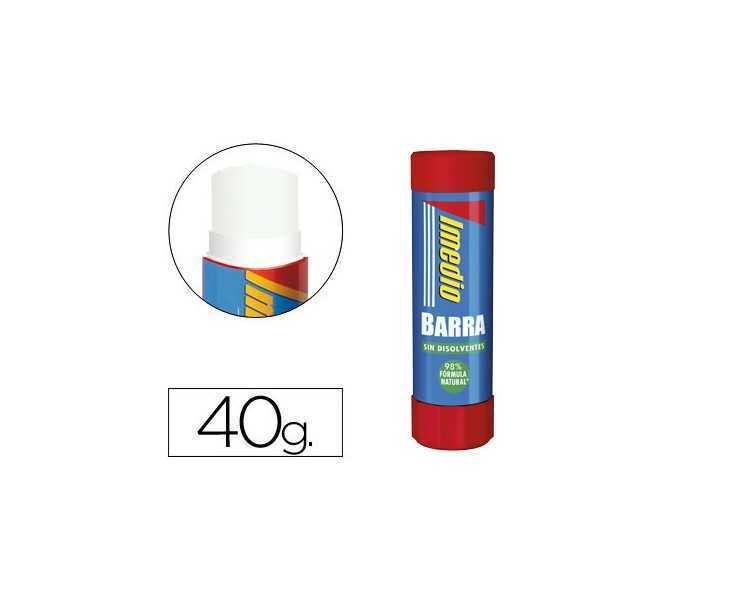 Pegamento imedio en barra 40 gr unidad