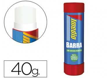 Pegamento imedio en barra 40 gr unidad