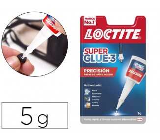Pegamento loctite 5 gr adhesivo instantaneo precision unidad