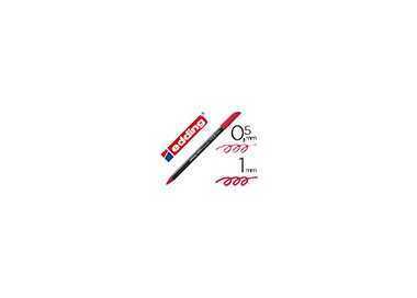Rotulador edding punta fibra 1200 carmin n. 19 punta redonda 0.5 mm