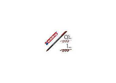 Rotulador edding punta fibra 1200 marron oscuro n. 18 punta redonda 0.5 mm Rotulador edding punta fibra 1200 marron oscuro n. 18 punta redonda 0.5 mm