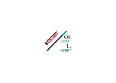 Rotulador edding punta fibra 1200 azul turquesa n.14 punta redonda 0.5 mm
