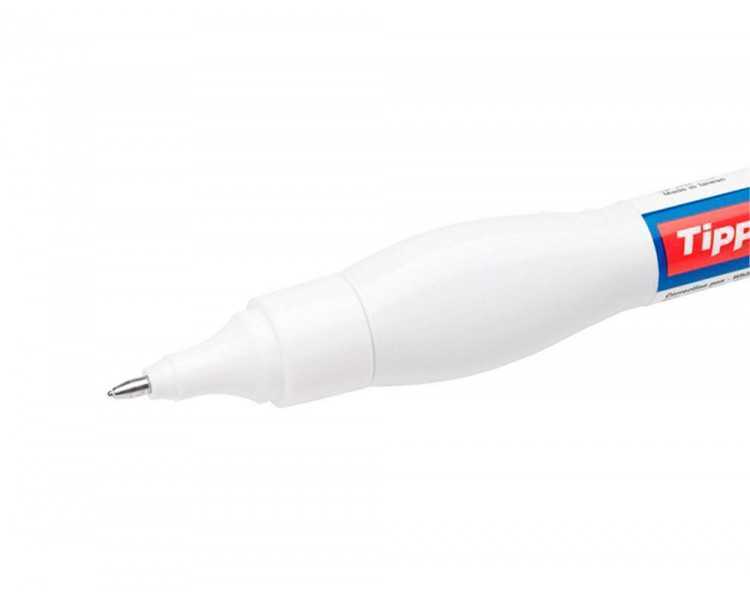Corrector tipp-ex lapiz shake'n squeeze con punta metalica 8 ml