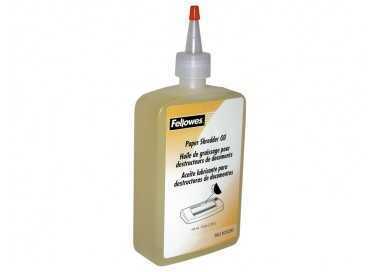 Aceite lubricante fellowes para destructora de documentos bote de 355 ml