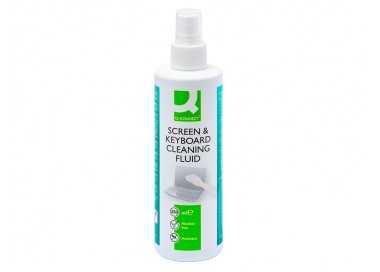 Spray q-connect limpiador de pantallas y teclados bote de 250 ml Spray q-connect limpiador de pantallas y teclados bote de 250 ml