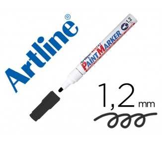 Rotulador artline marcador permanente ek-440 xf negro -punta redonda 1.2 mm -metal caucho y plastico