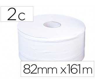 Papel higienico jumbo 2 capas blanco mandril de 60 mm para dispensador 325