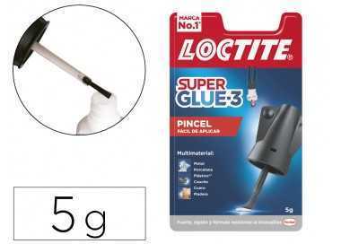 Pegamento loctite 5 gr aplicador de pincel adhesivo instantaneo