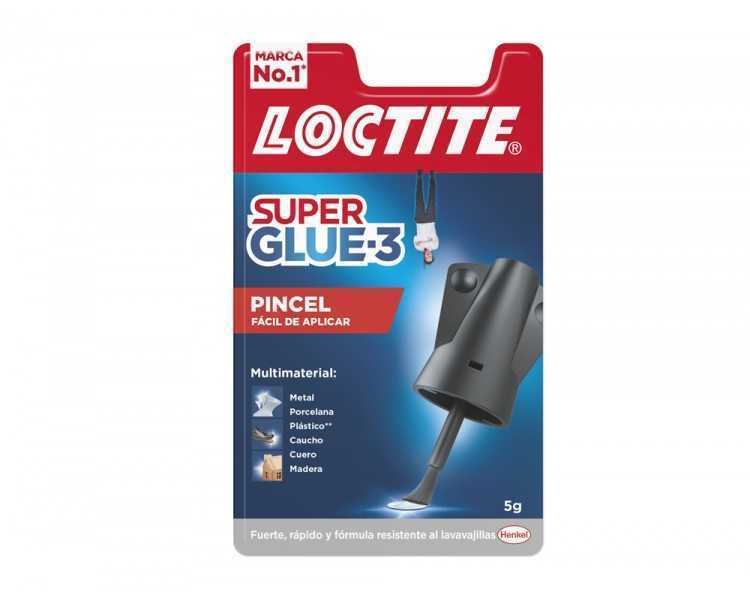 Pegamento loctite 5 gr aplicador de pincel adhesivo instantaneo