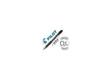Boligrafo pilot g-2 negro tinta gel retractil sujecion de caucho Boligrafo pilot g-2 negro tinta gel retractil sujecion de caucho