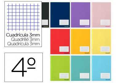 Libreta liderpapel smart a5 32 hojas 60g/m2cuadro 3mm con margen