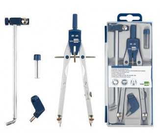 Compas liderpapel micrometrico bk-304 con adaptador y alargadera