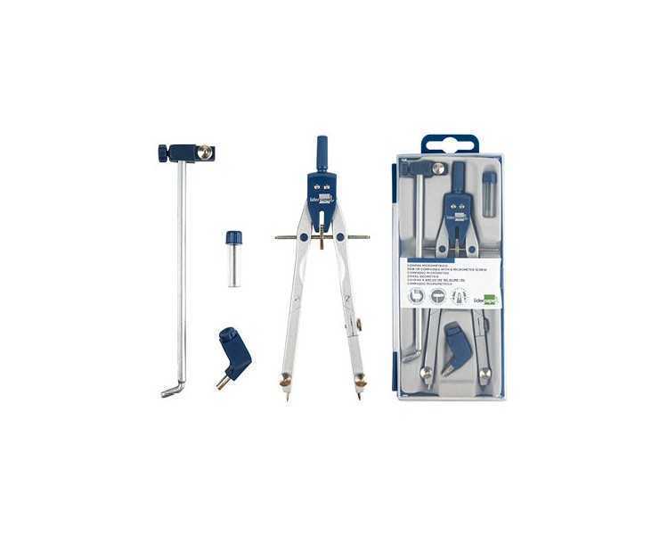 Compas liderpapel micrometrico bk-304 con adaptador y alargadera