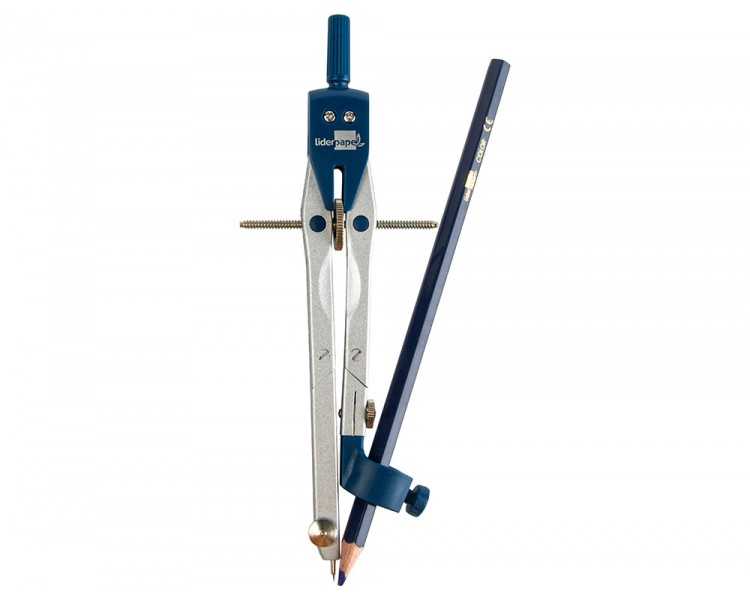Compas liderpapel micrometrico bk-304 con adaptador y alargadera