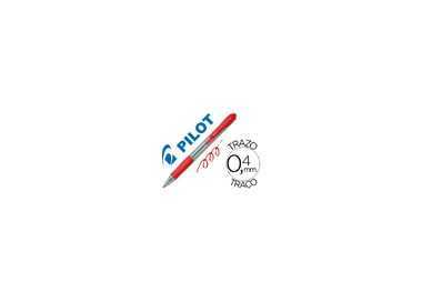 Boligrafo pilot super grip rojo retractil sujecion de caucho tinta base de aceite Boligrafo pilot super grip rojo retractil sujecion de caucho tinta base de aceite